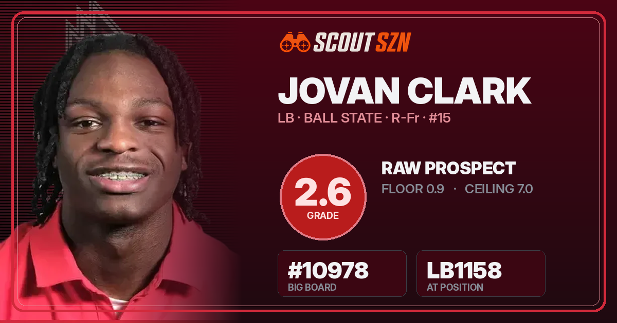 Share card for Jovan Clark