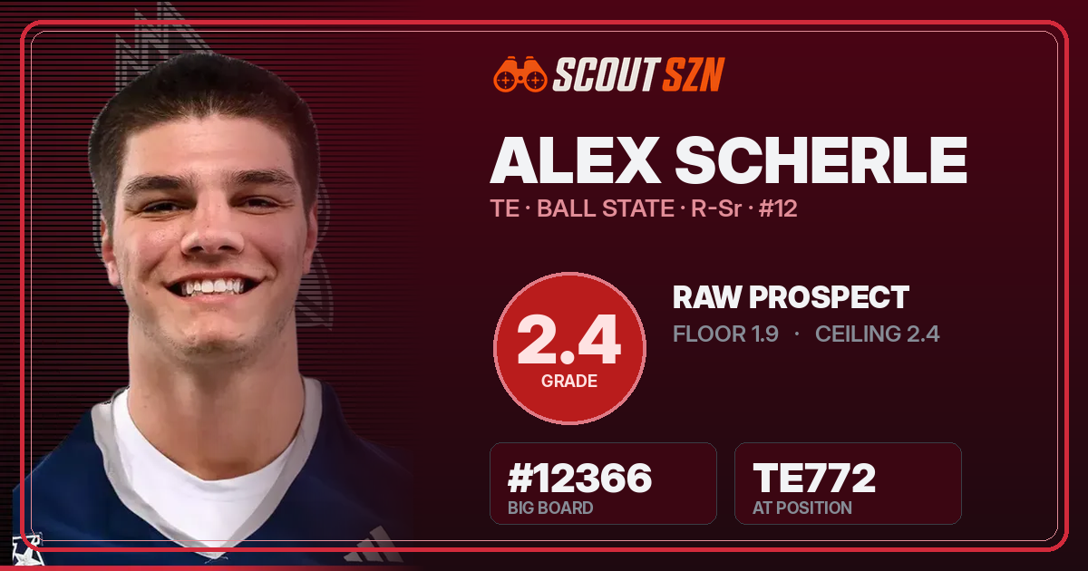 Share card for Alex Scherle