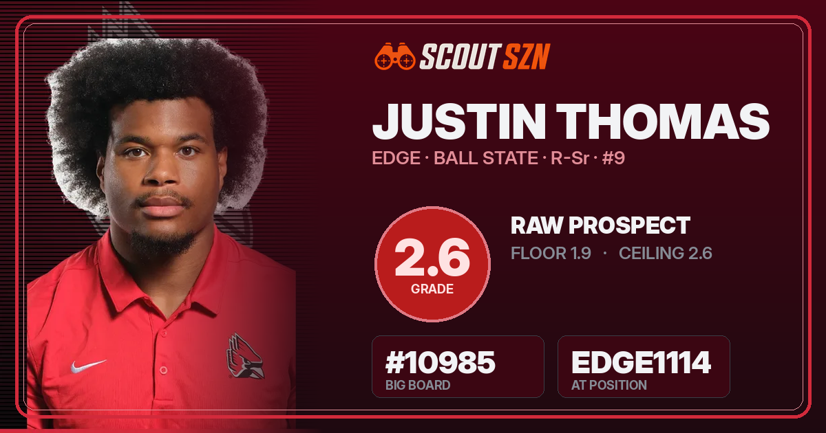 Share card for Justin Thomas