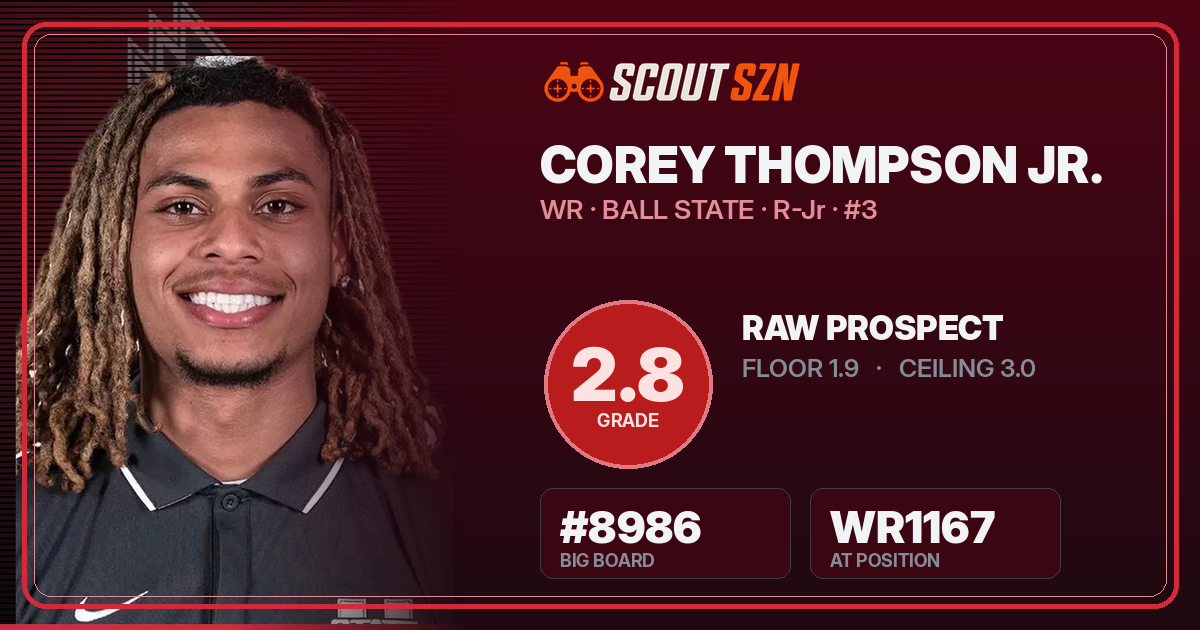 Share card for Corey Thompson Jr.