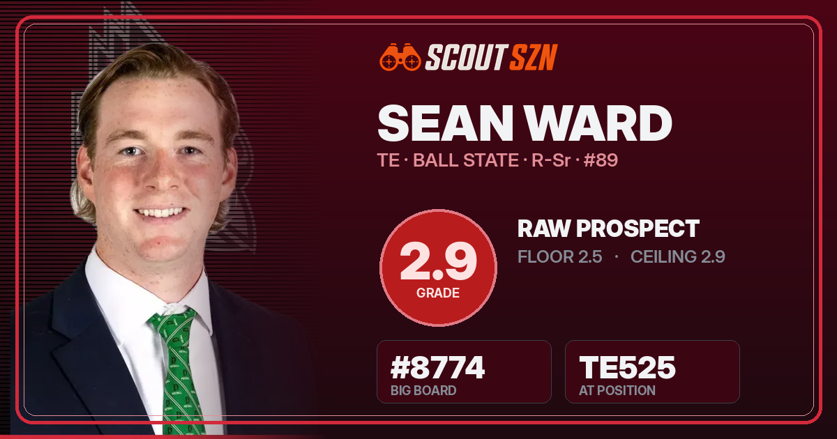 Share card for Sean Ward
