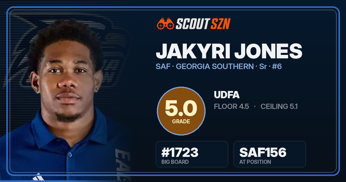 Share card for Jakyri Jones
