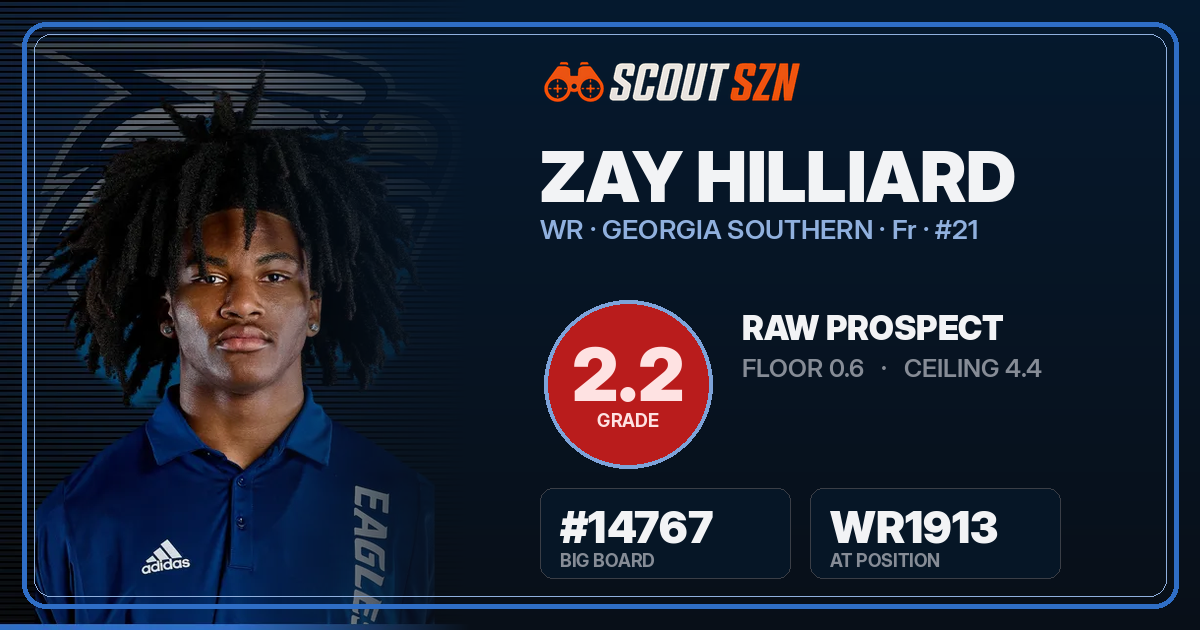 Share card for Zay Hilliard