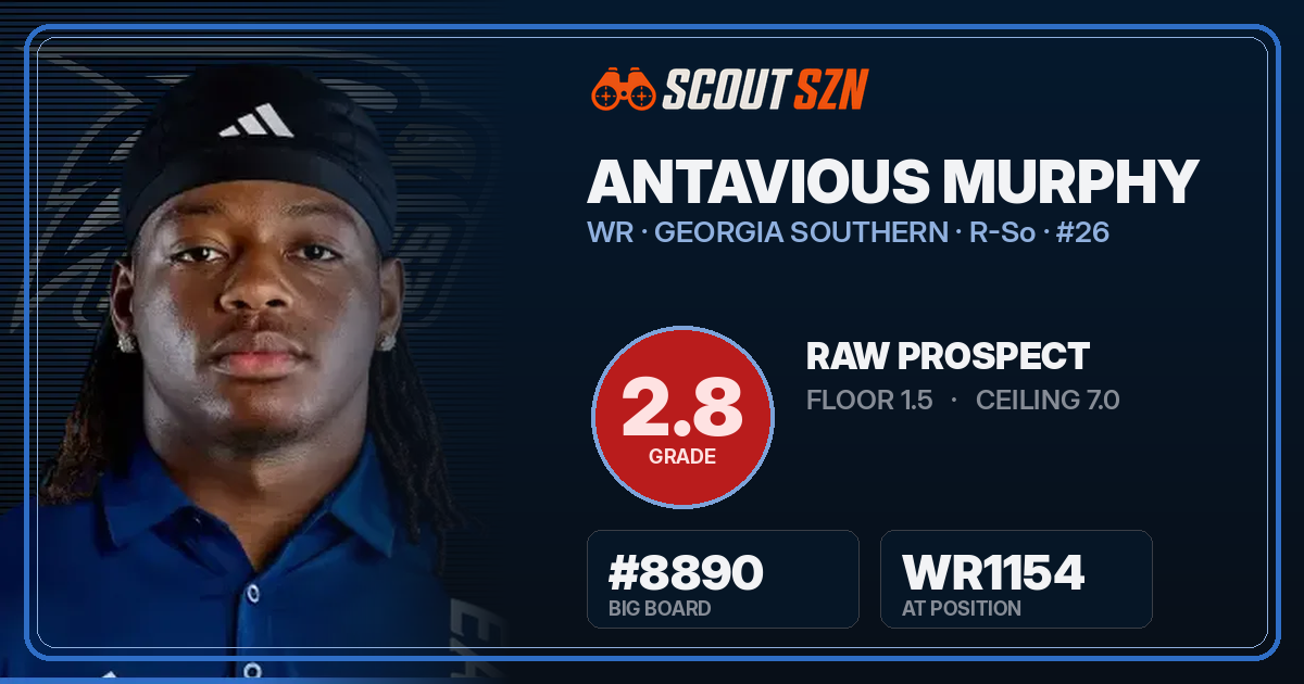 Share card for Antavious Murphy