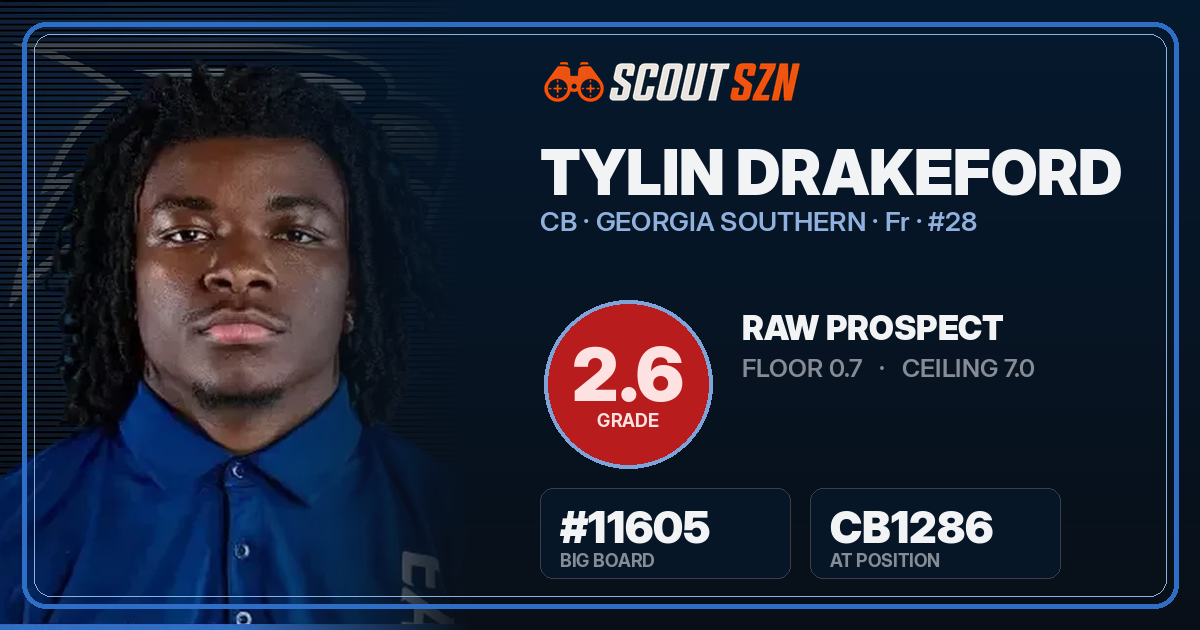 Share card for Tylin Drakeford