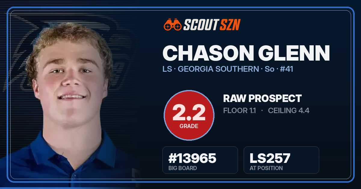 Share card for Chason Glenn