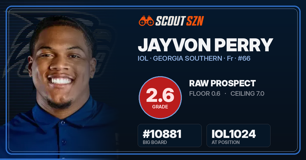 Share card for Jayvon Perry
