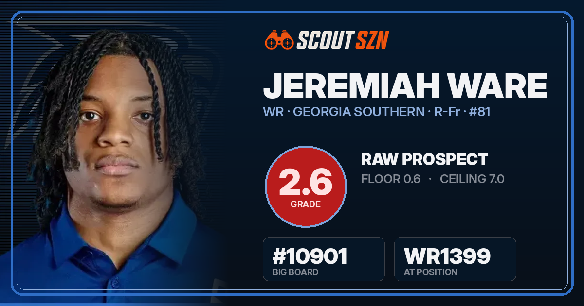 Share card for Jeremiah Ware