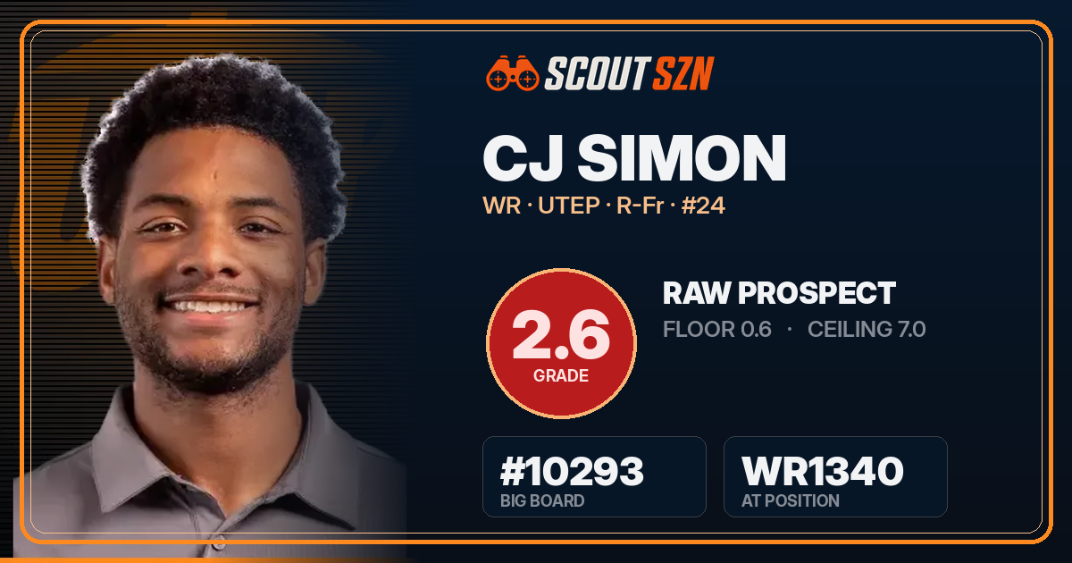 Share card for CJ Simon