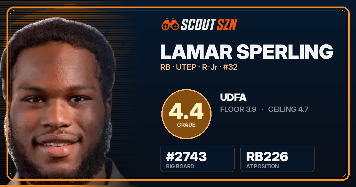 Share card for Lamar Sperling