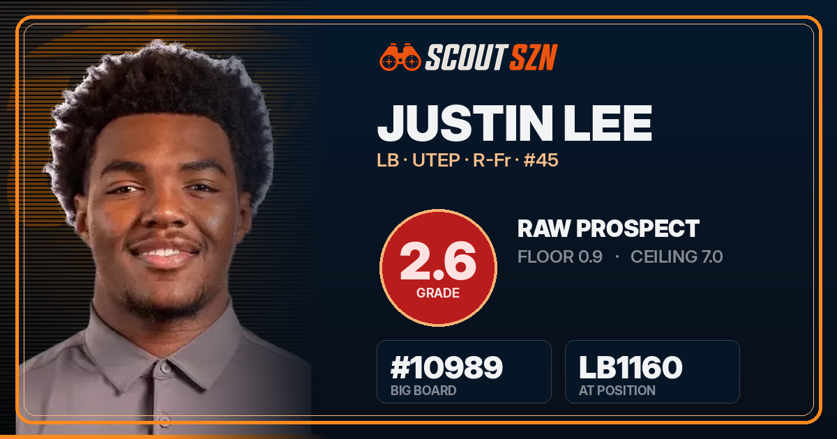 Share card for Justin Lee