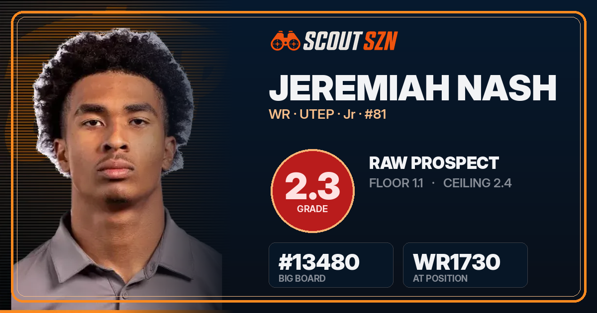 Share card for Jeremiah Nash