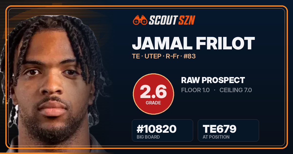 Share card for Jamal Frilot