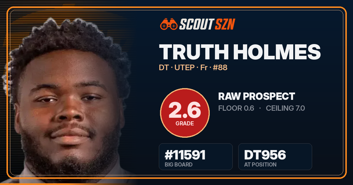Share card for Truth Holmes