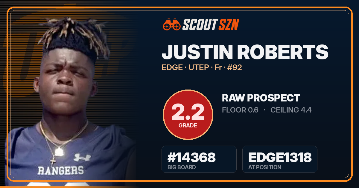 Share card for Justin Roberts