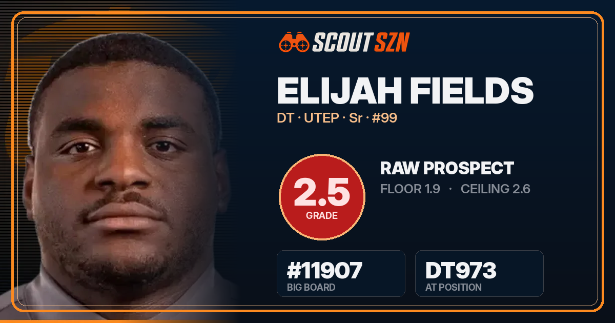 Share card for Elijah Fields
