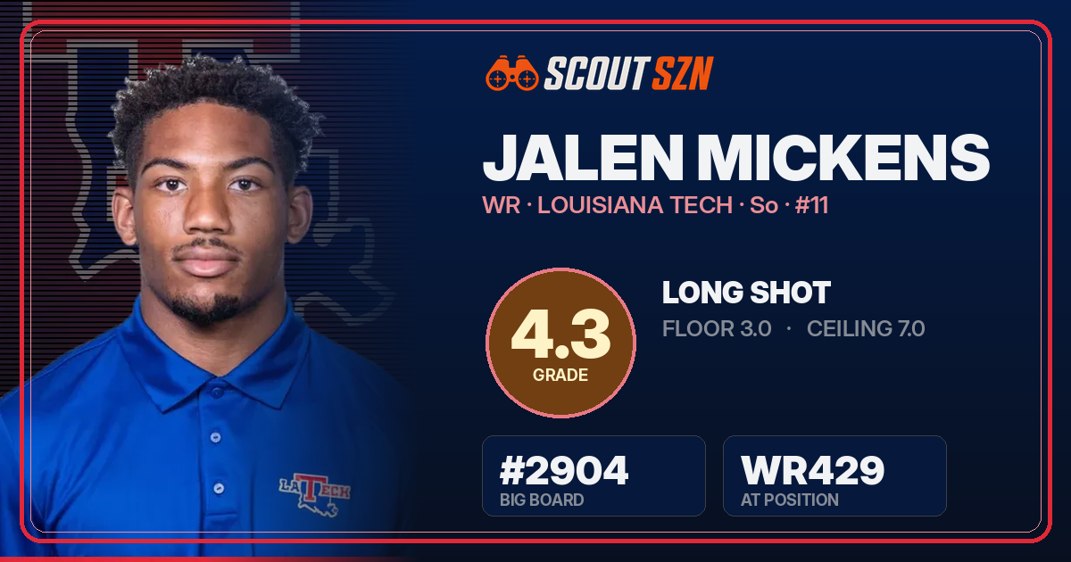 Share card for Jalen Mickens