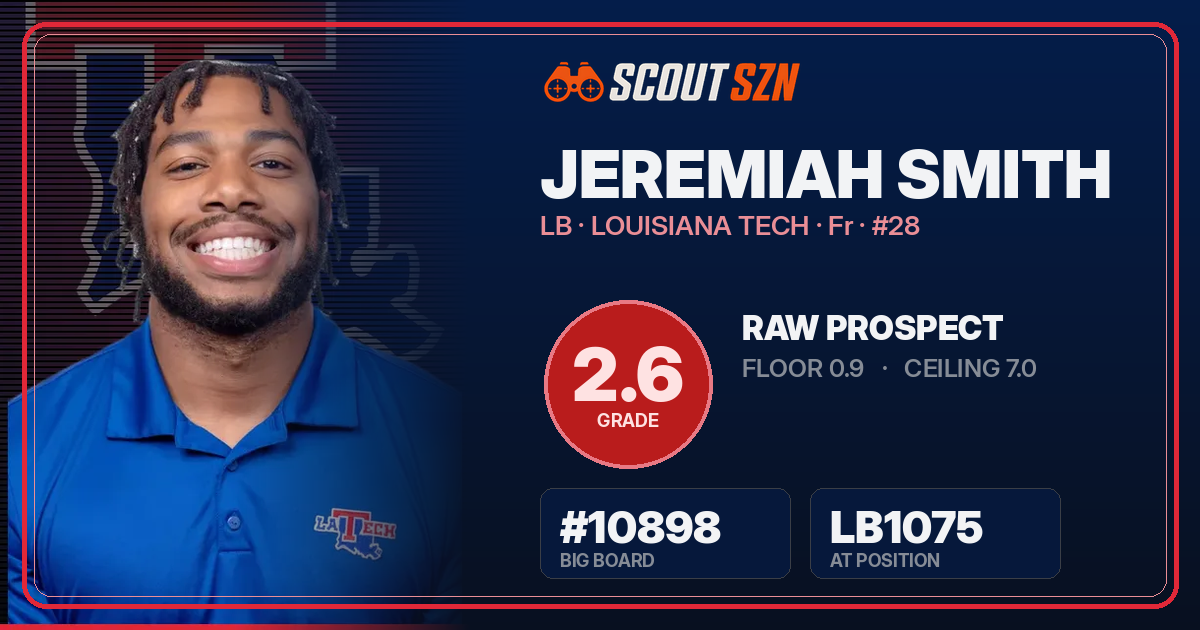 Share card for Jeremiah Smith