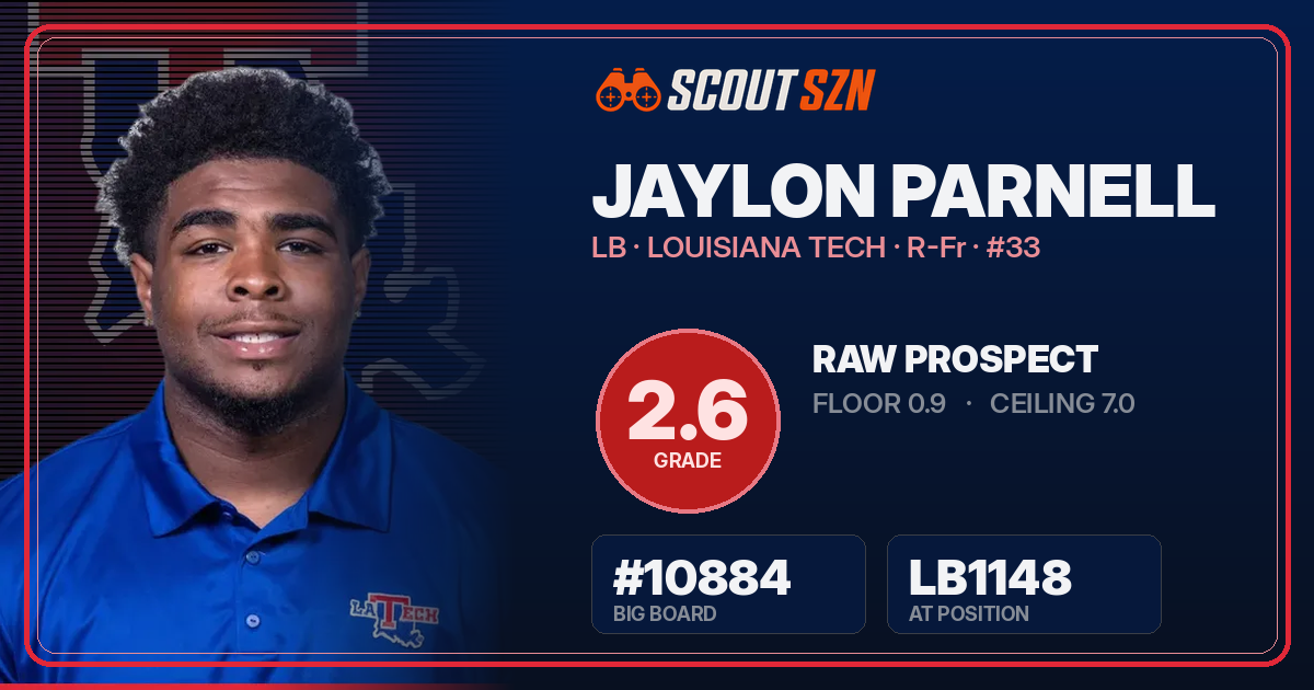 Share card for Jaylon Parnell