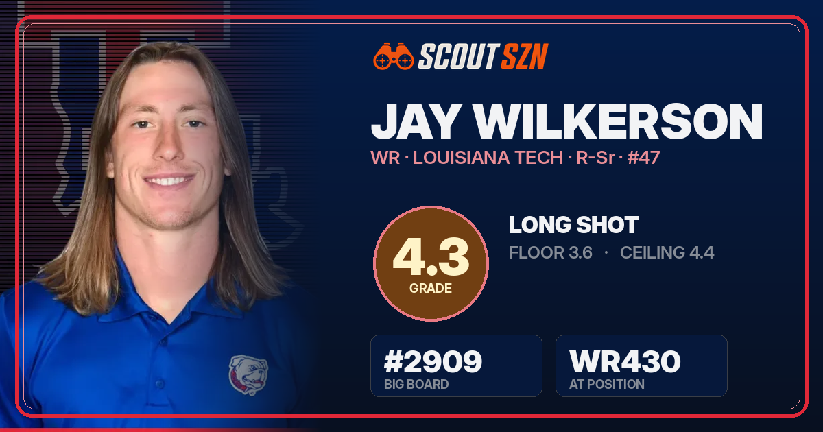 Share card for Jay Wilkerson