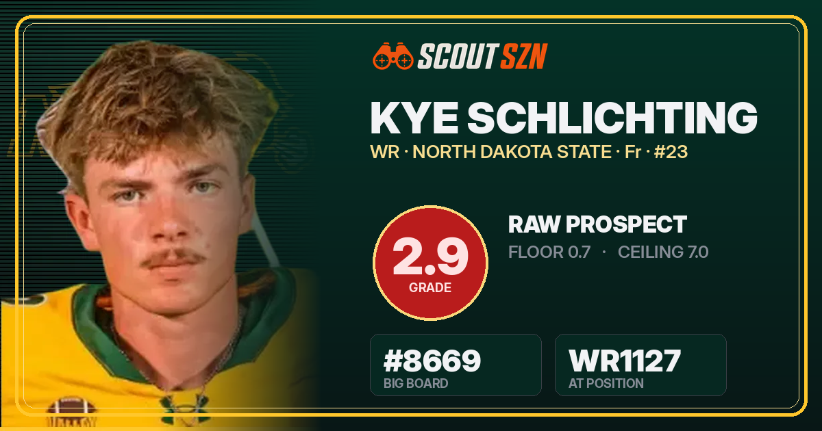 Share card for Kye Schlichting