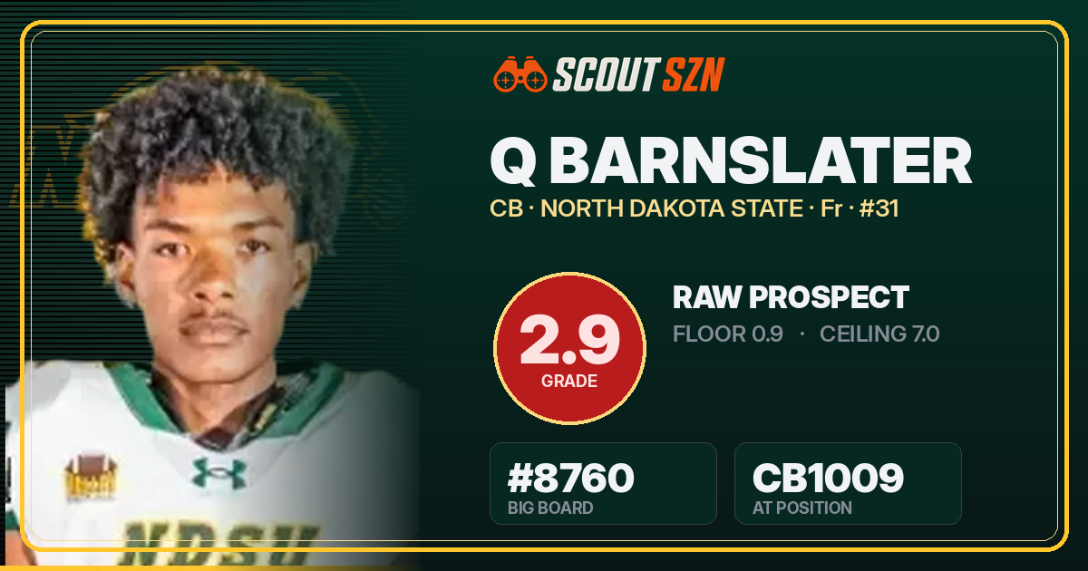 Share card for Q Barnslater