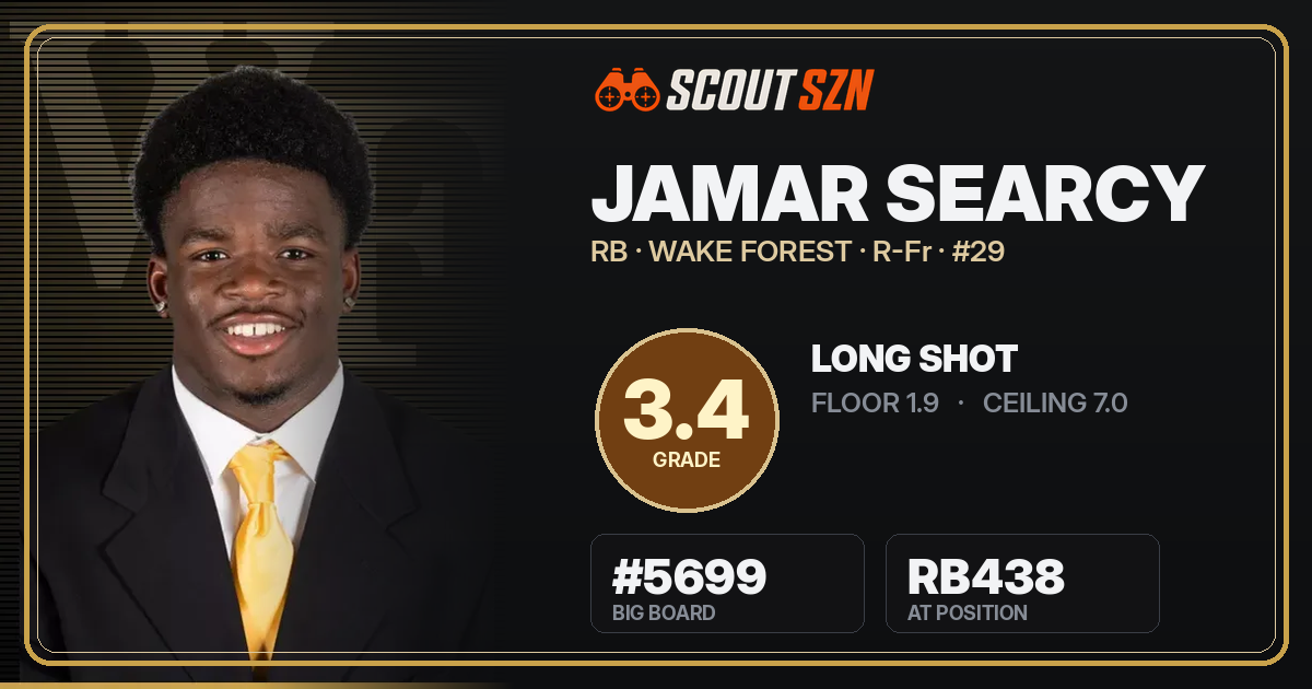 Share card for Jamar Searcy