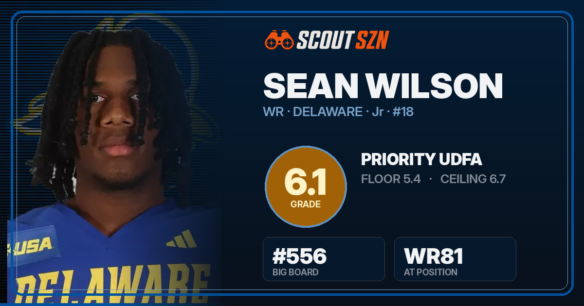 Share card for Sean Wilson