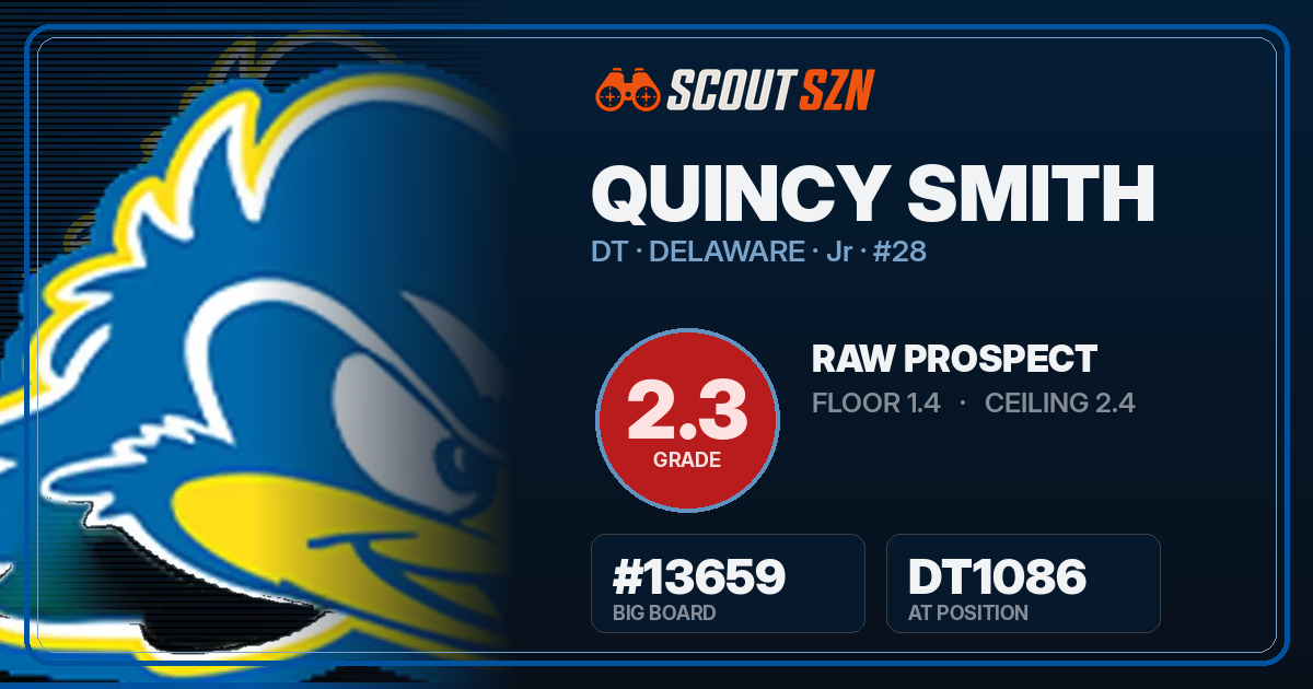 Share card for Quincy Smith