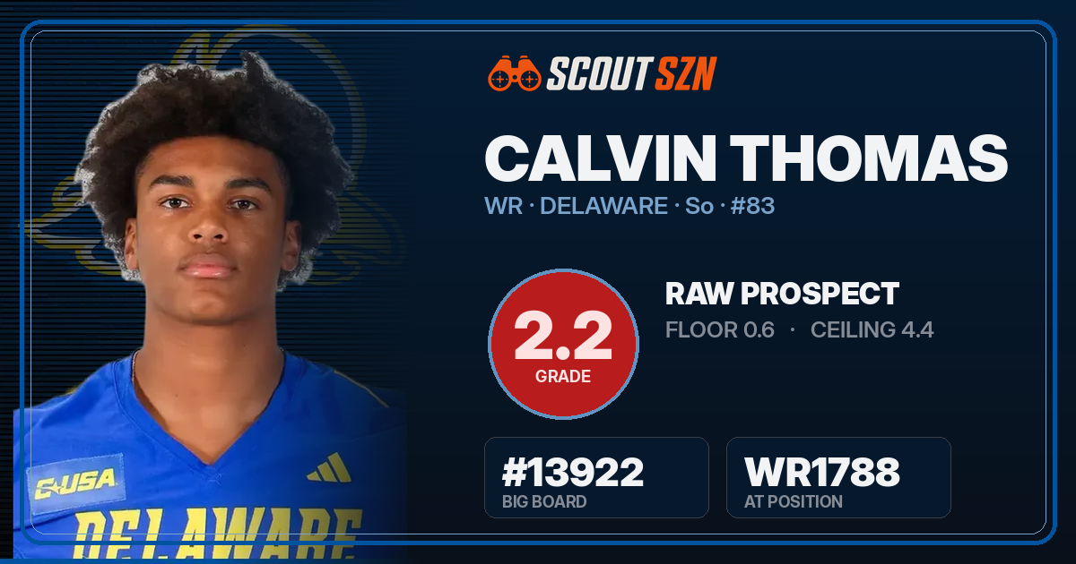 Share card for Calvin Thomas