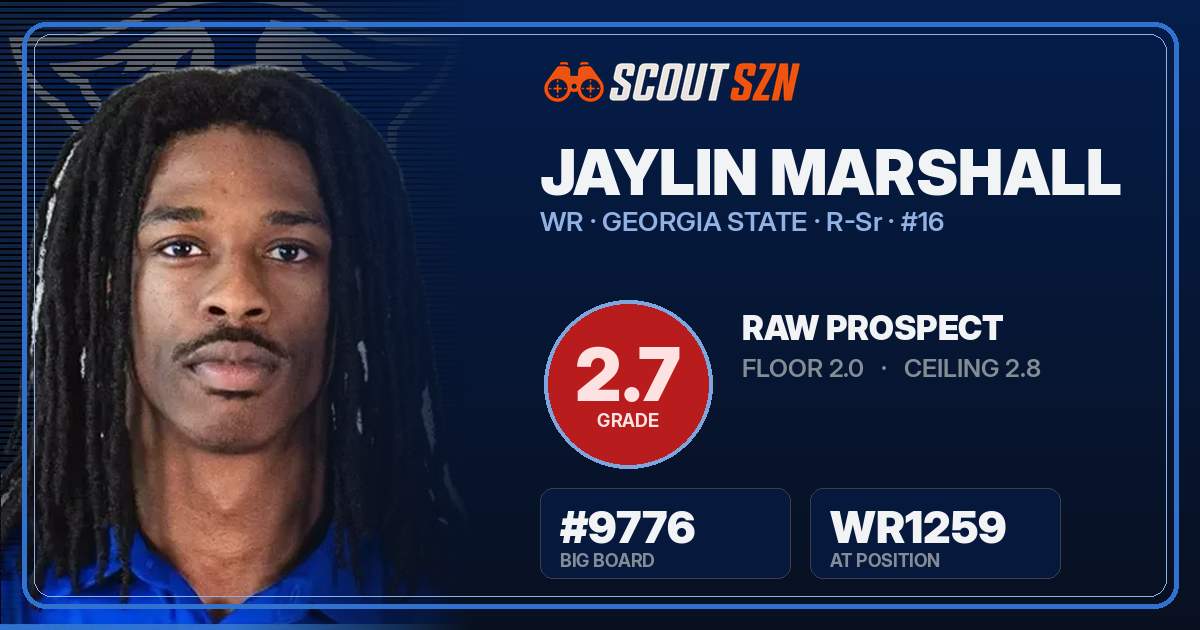 Share card for Jaylin Marshall