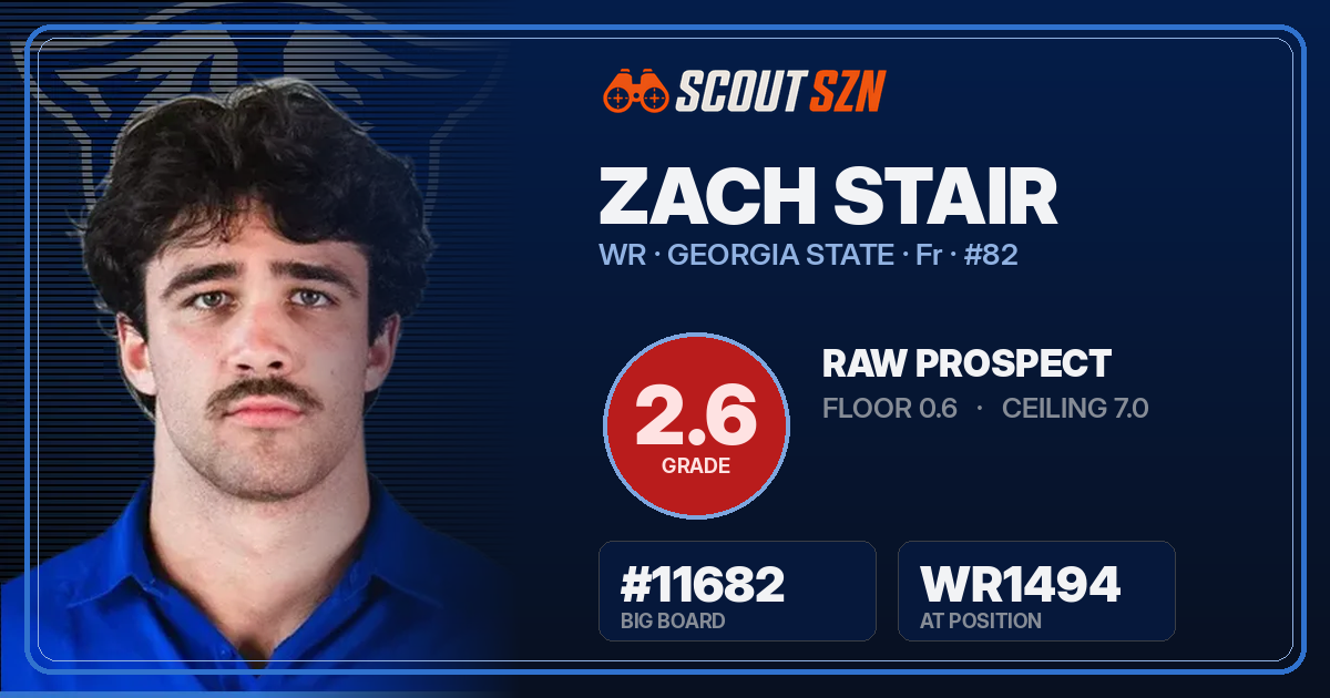 Share card for Zach Stair