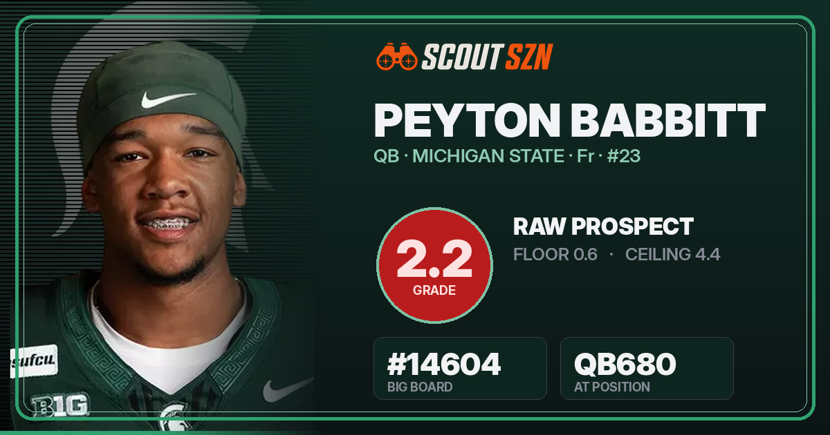 Share card for Peyton Babbitt