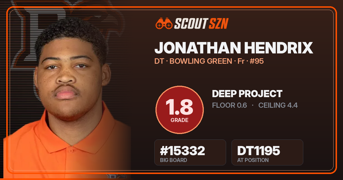 Share card for Jonathan Hendrix