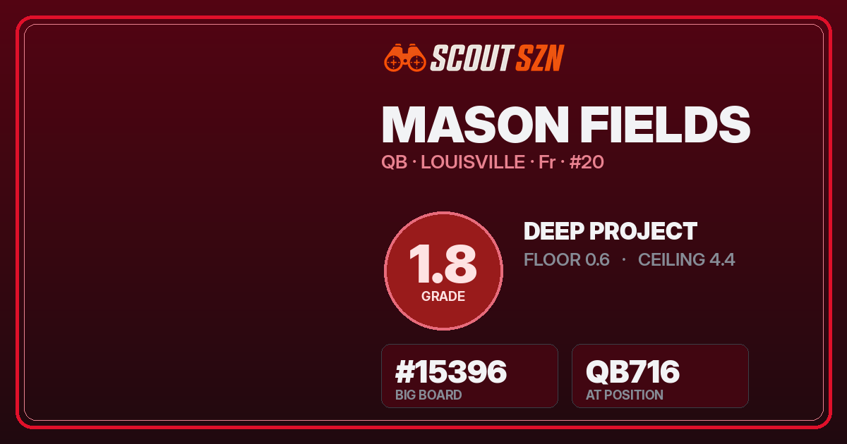 Share card for Mason Fields