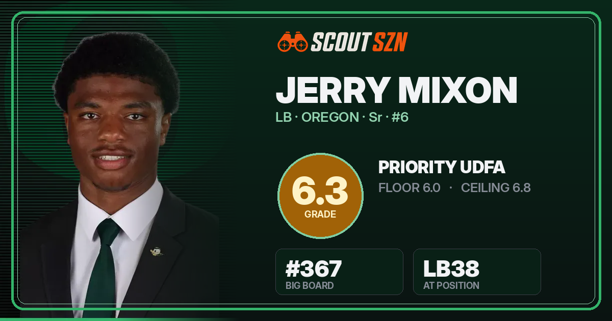 Share card for Jerry Mixon