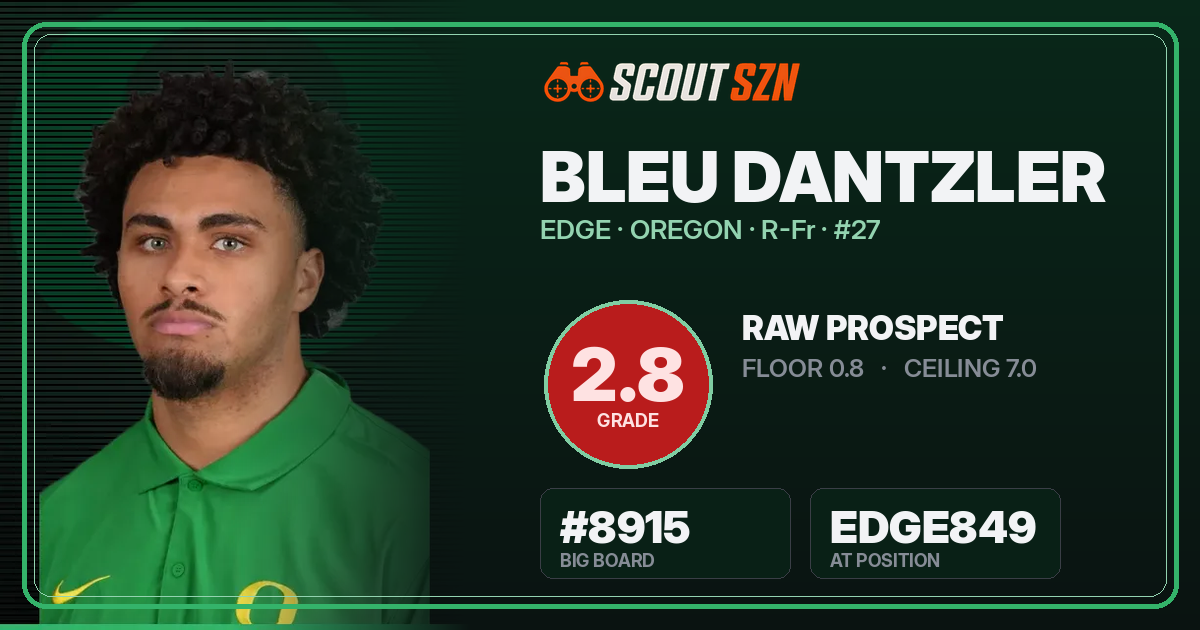 Share card for Bleu Dantzler
