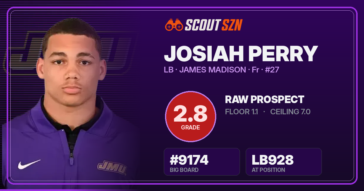Share card for Josiah Perry