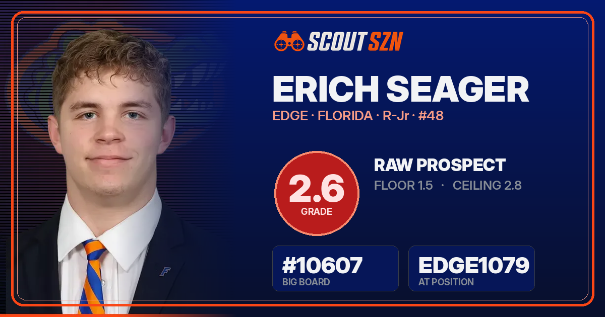 Share card for Erich Seager