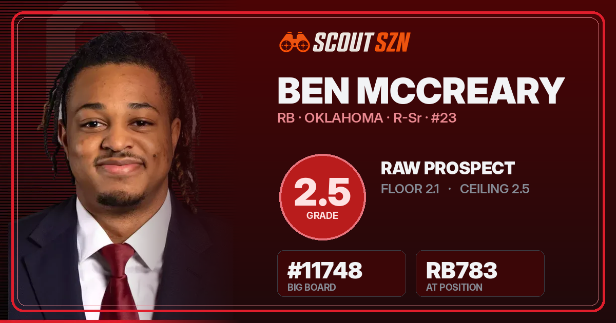 Share card for Ben McCreary