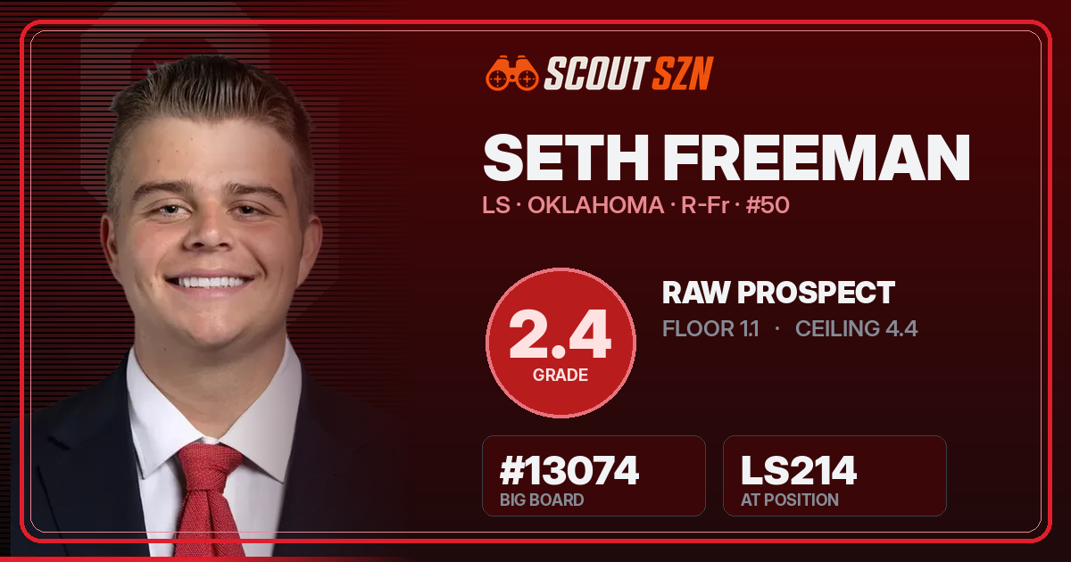 Share card for Seth Freeman