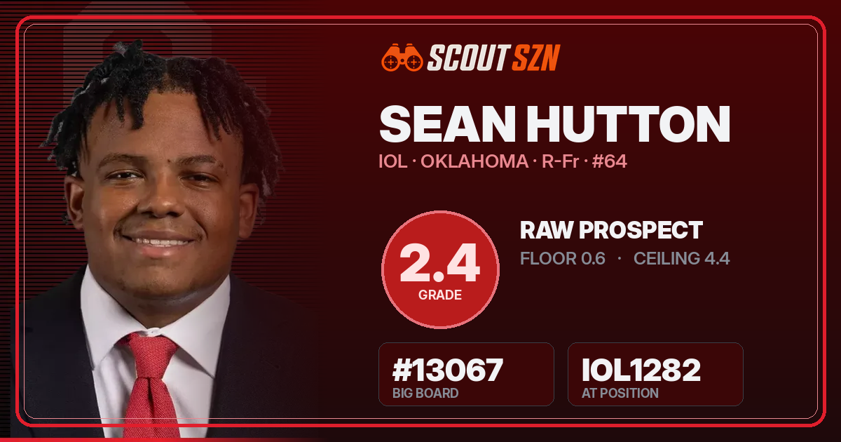 Share card for Sean Hutton