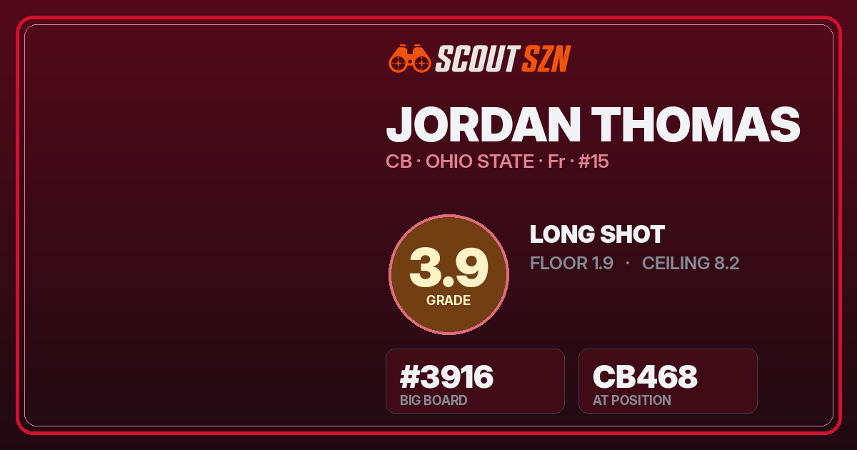 Share card for Jordan Thomas