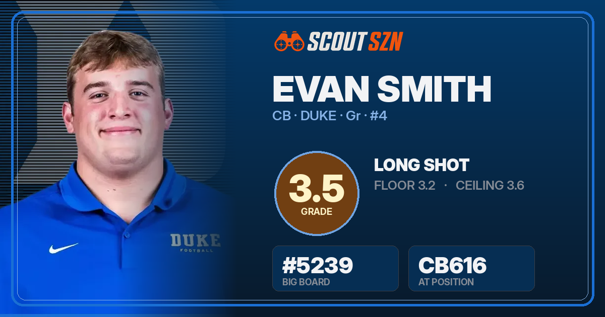 Share card for Evan Smith