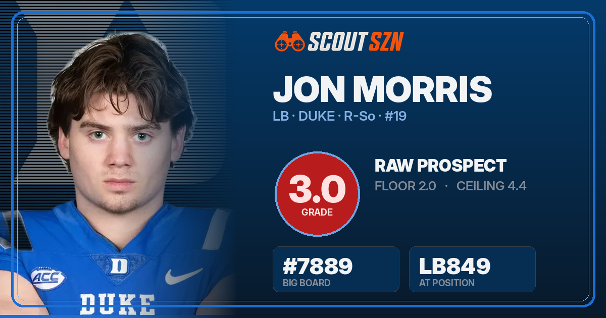 Share card for Jon Morris