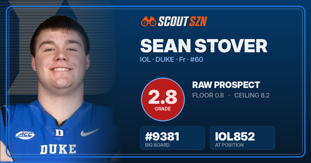 Share card for Sean Stover