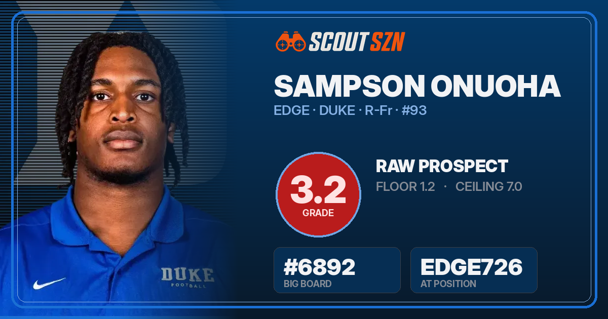 Share card for Sampson Onuoha