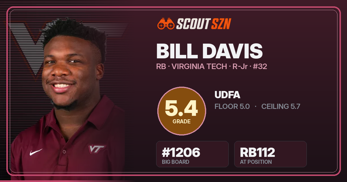 Share card for Bill Davis