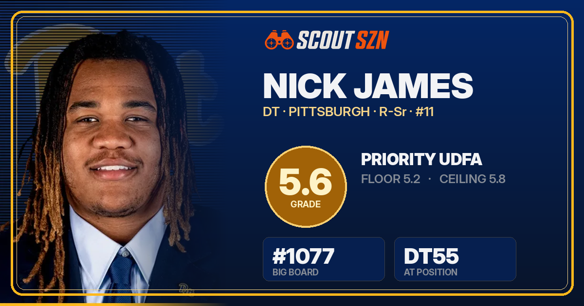 Share card for Nick James