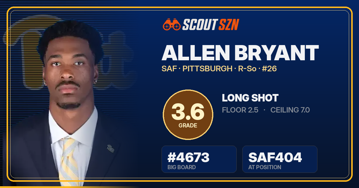 Share card for Allen Bryant